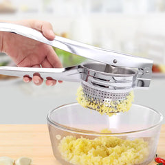 Stainless Steel Potato Masher and Vegetable Press Tool